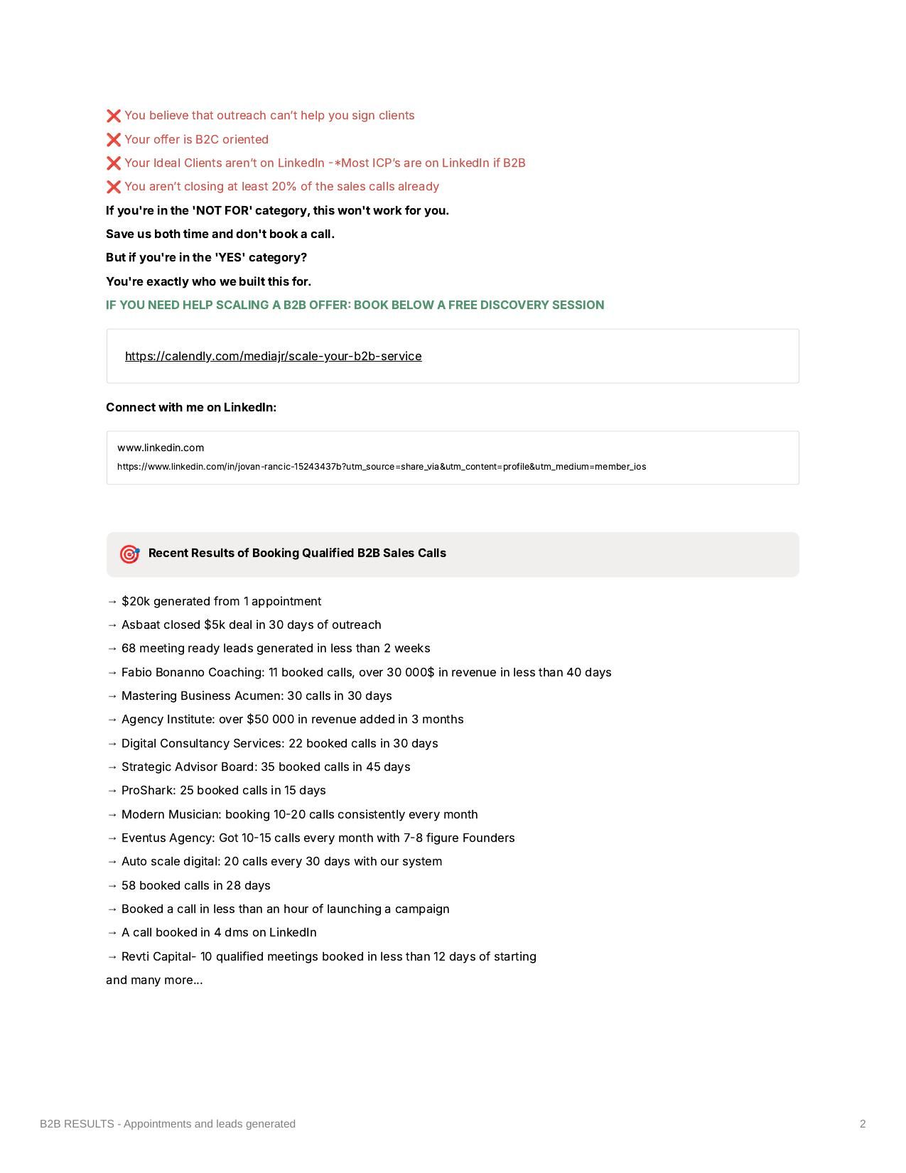 Campaign result screenshot 2