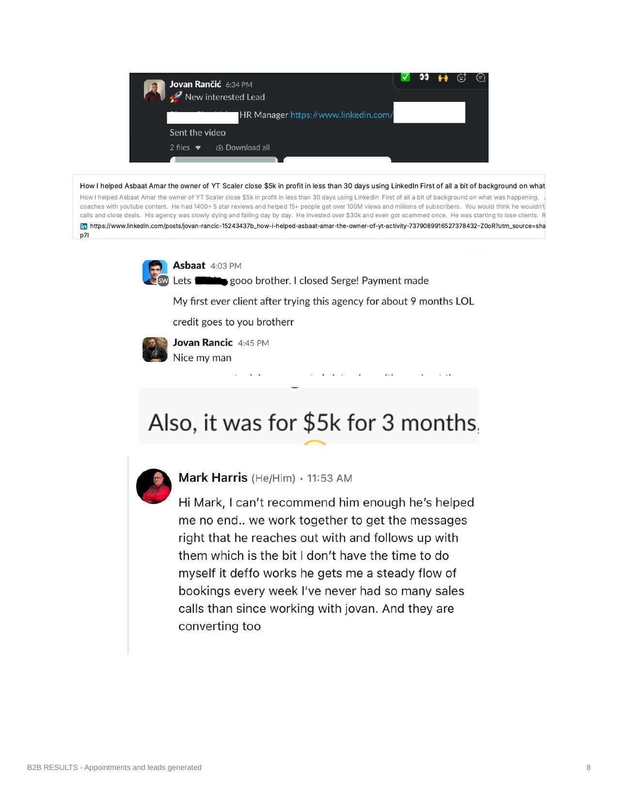 Campaign result screenshot 8