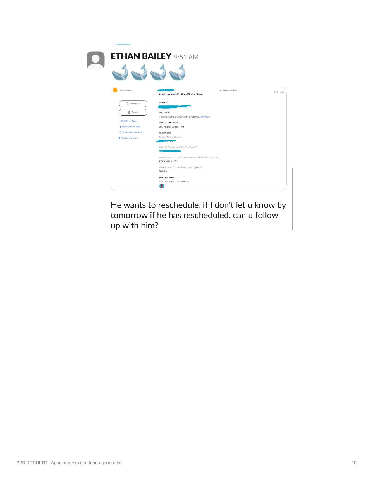 Campaign result screenshot 10