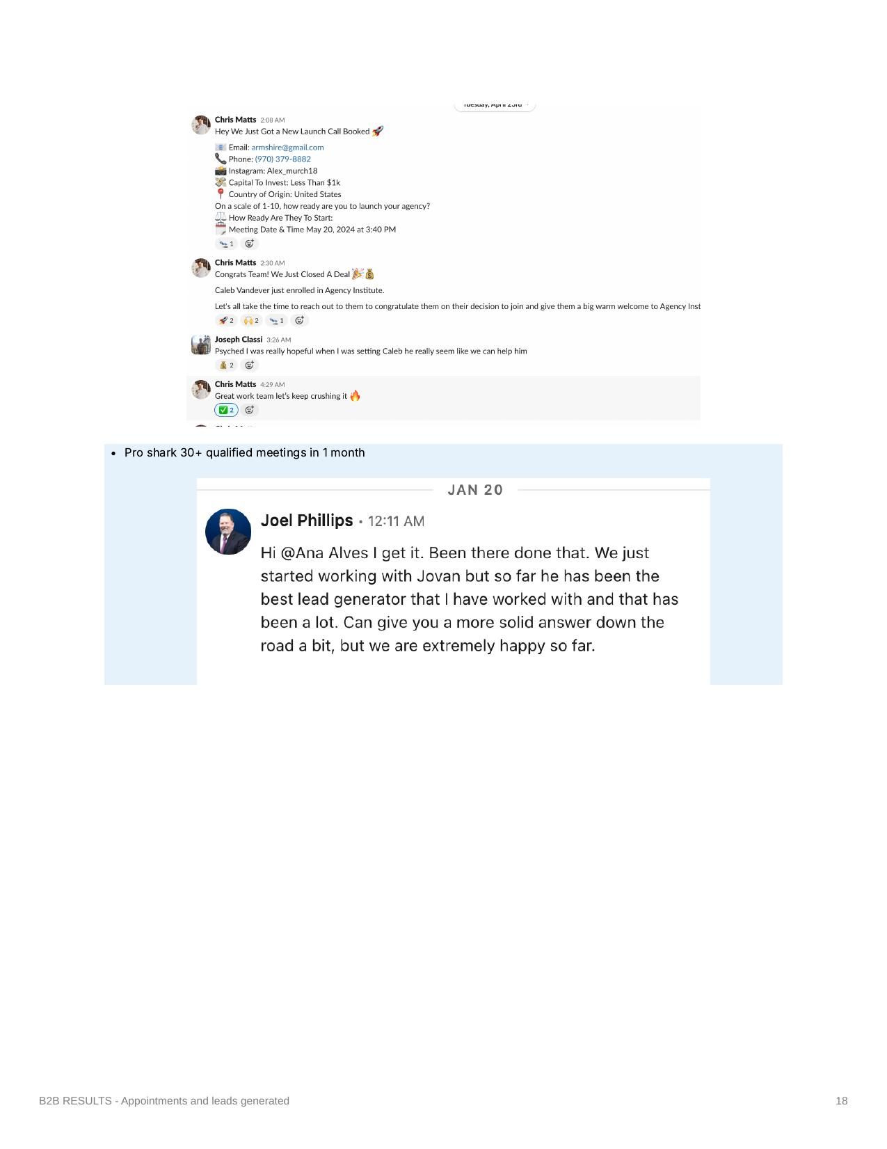 Campaign result screenshot 18